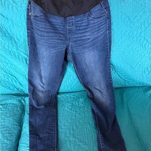 Women's Blue Maternity Jeans